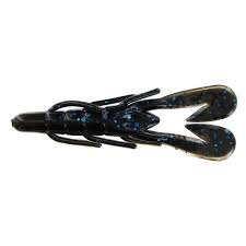 Zoom U-V Speed Craw 3.5'' Black Sapphire 12pk