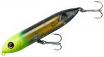 Heddon Super Spook Jr. Black/Chart Gold Insert
