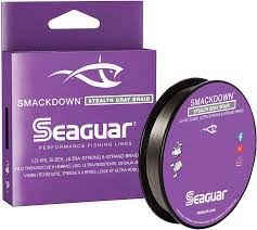 SEAGUAR SMACKDOWN 65.LB STEALTH GREY 150YDS