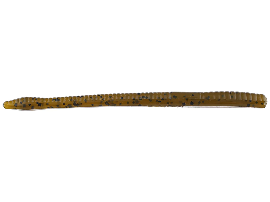 NET BAIT FINESSE WORM GREEN PUMPKIN
