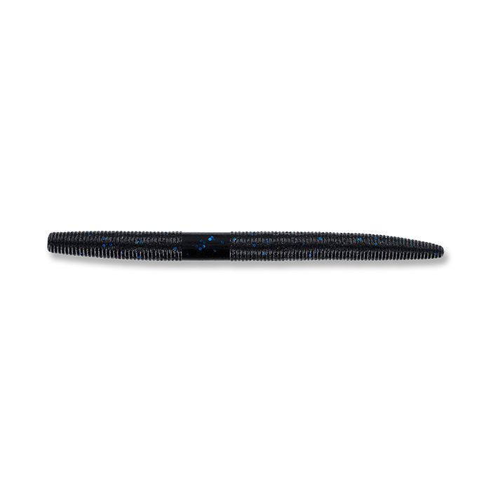 Yamamoto Senko 7'' Black w/Lg Blue Flake 5pk