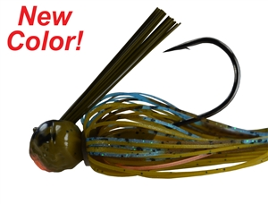 3/4oz Picasso Fantasy Football Jig Dressed Bluegill 1 Pack