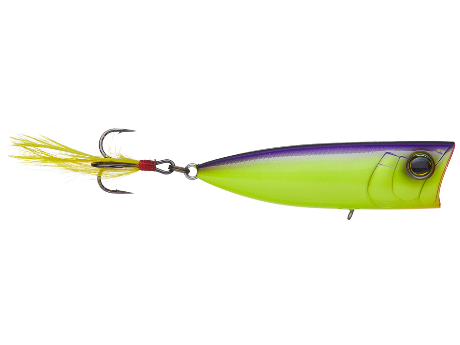 Duel Hardcore Popper Purple Back Chartreuse