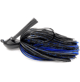 Keitech Tungsten Casting Jig Black and Blue 1/4