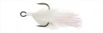 Gamakatsu Feathered Treble White&White Size 6 2pk