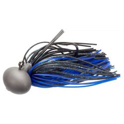 Keitech Tungsten Football Jig Model 2 Black Blue Flake 1/2