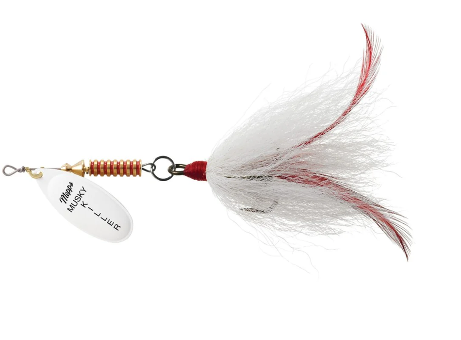 Mepps Musky Killer Bucktail White White