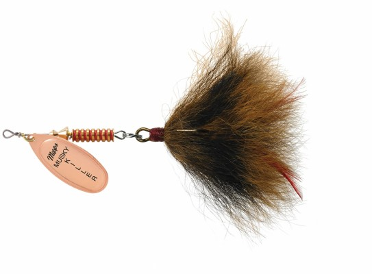 Mepps Musky Killer Bucktail Copper Brown Squirrel