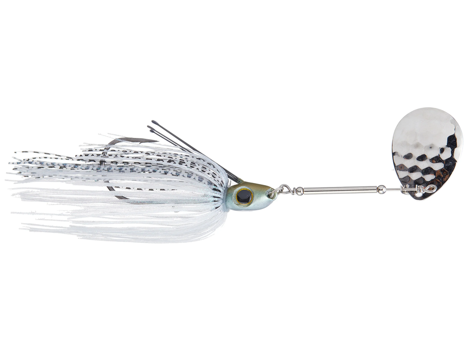 Picasso All-Terrain Weedless Inline Spinner Jig 3/4 Shad Nickel Blade