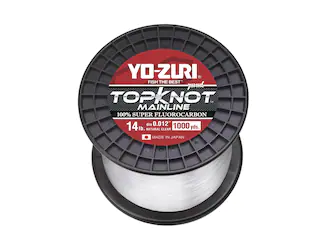 Yo-Zuri Top Knot Fluoro Natural Clear 1000 yd 14 lb