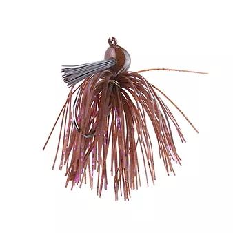 Chattahoochie Jigs Brown and purple 3/8