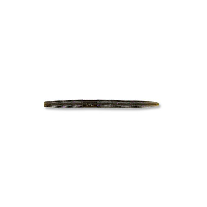 Yamamoto Senko 5'' Dark Pump w/Purp Blk Em 10pk