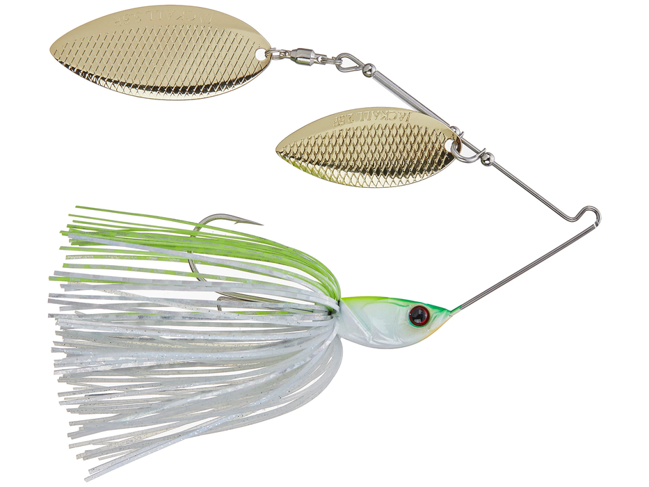 Jackall Dooon 3/8 Chartreuse Back White