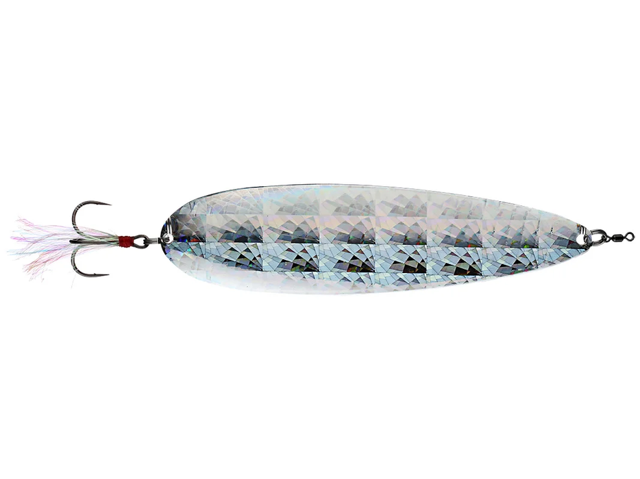 Nichols Flutter SpoonMag 8'' 3.5oz Shattered Glass Silver