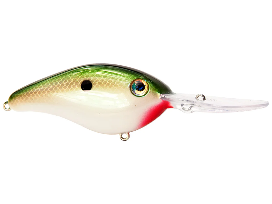 Strike King 6XD olive Shad