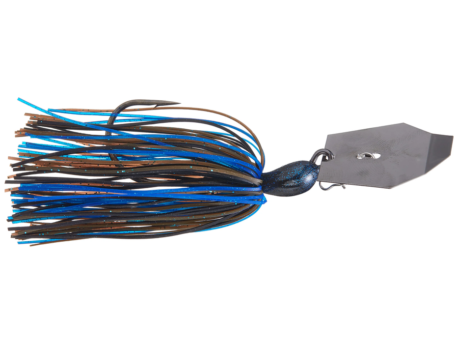 ZMan Chatterbait Big Blade 5/8th oz Black Blue Candy