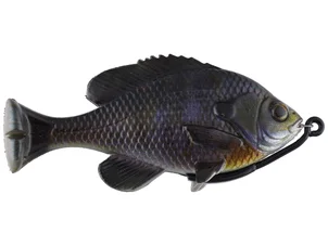 Savage Gear 3D PULSE TAIL BLUEGILL LB 4" 1 1/4OZ MODERATE SINK BLACK GIL
