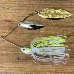SpotSticker ShadHead Spinnerbaits - 3/8 C36r Chart Billet - DWng