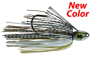 1/4oz Picasso Straight Shooter Pro Jig Green Pumpkin/Gizzard Shad