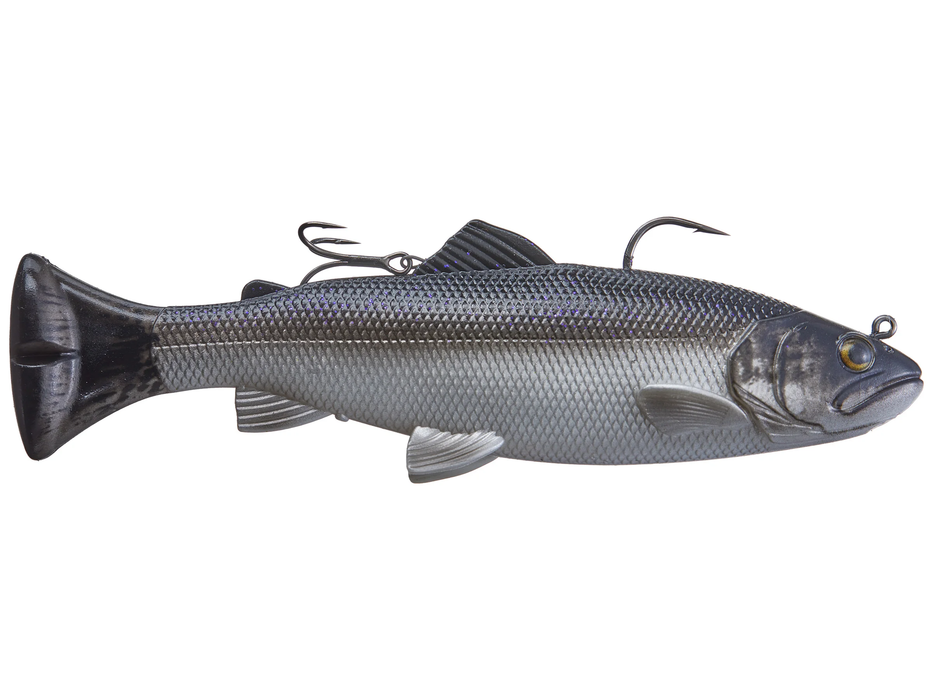 Savage Gear PULSE TAIL TROUT RTF 6" 1 3/4OZ SLOW SINK DIRTY SILVER