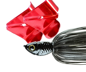 3/8oz Picasso Buzzzz Saw Black/ Red Blade 1 Pack
