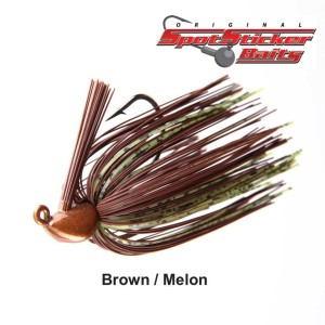 SpotSticker Casting Jig - 1/4oz - Brown/Melon