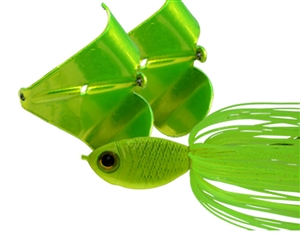 3/8oz Picasso Buzzzz Saw Chartreuse Chartreuse Blades 1 Pack