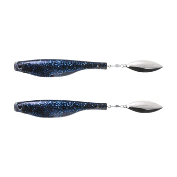 Hyperlastics Dartspin 4.5 Black Blue Silver Flake