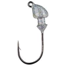 Strike King Baby Squadron Swimbait Jig Head 1/8 Silver Bling