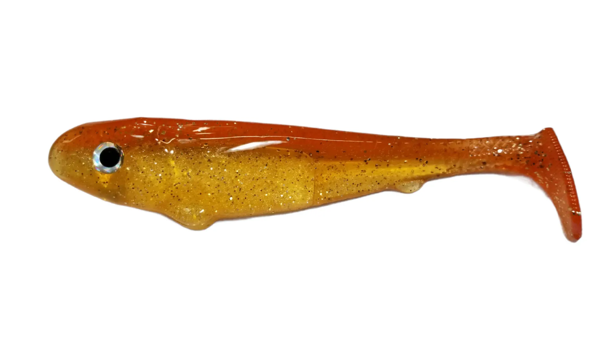 producer swimbait swiminators 5.5 inch orange crush