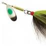 Mepps Musky Killer Bucktail Black Chartreuse Red
