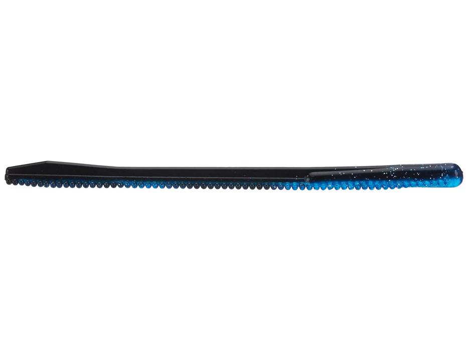NET BAIT 7'' FLEX WORM BLACK SHADOW