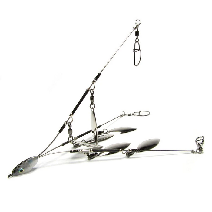 Hog Farmer Bait Company 3 wire 6 blade