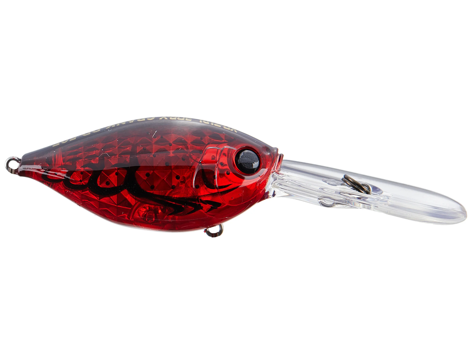 Yo-Zuri 3DR-X Series DD Crankbaits Translucent Red Crawfish