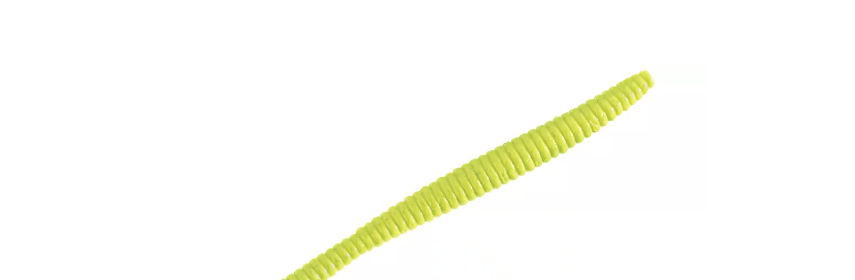 Berkley Gulp Floating Trout Worm 2.5" Chartreuse