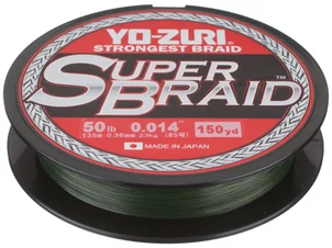 Yo-Zuri Superbraid Dark Green 150yd 20lb
