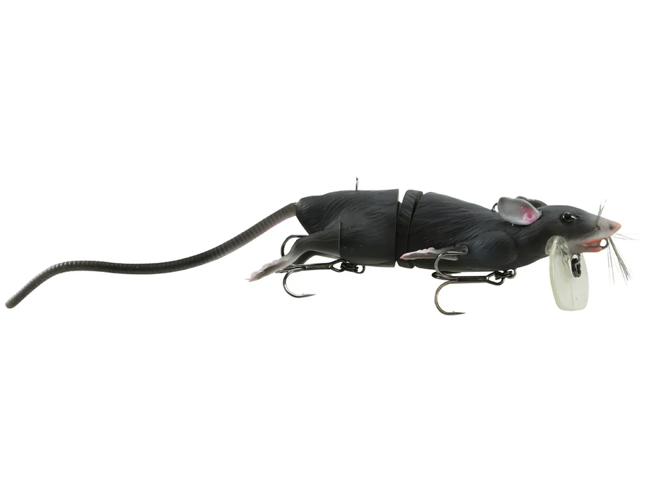 Savage Gear 3D RAT 6 1/2" 1/2OZ FLOATING BLACK