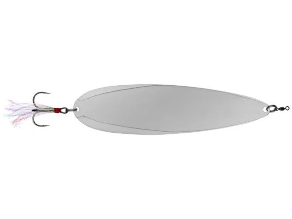 Nichols Flutter SpoonMag 8'' 3.5oz Silver Chrome